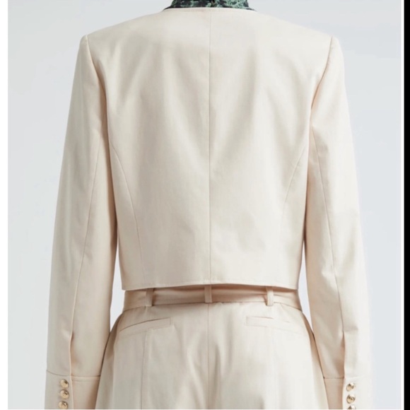 Cinq a Sept Brushed Twill Paige Jacket - Picture 4 of 14